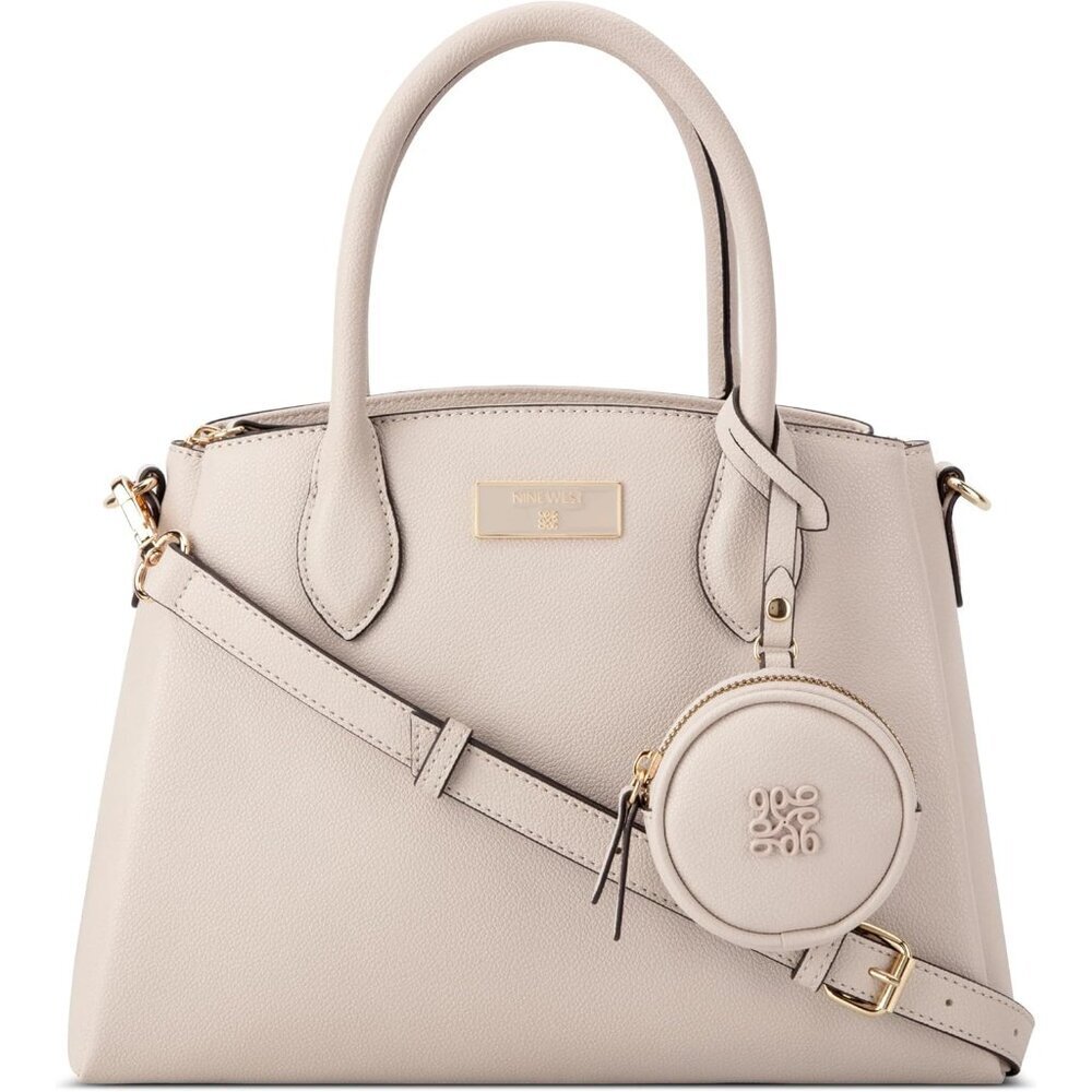 Leather Mary Satchel Women’s Bag Zipper Closure Cotton Lining Stylish